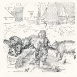 Den fortapte sønn, c1497, 1906
