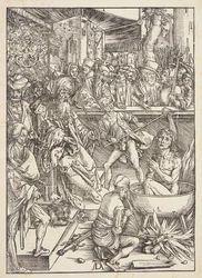 Torturen av St. Johannes evangelisten