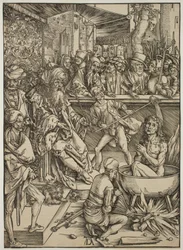 Torturen av St. Johannes evangelisten
