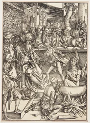 Torturen av St. Johannes evangelisten