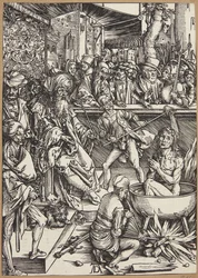 Torturen av St. Johannes evangelisten