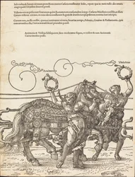 The Triumphal Chariot of Maximilian I (The Great Triumphal Car) [plate 6 av 8]