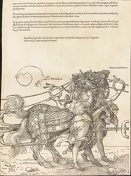 The Triumphal Chariot of Maximilian I (The Great Triumphal Car) [plate 7 av 8]