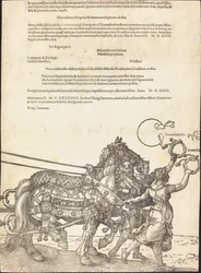 The Triumphal Chariot of Maximilian I (The Great Triumphal Car) [plate 8 av 8]