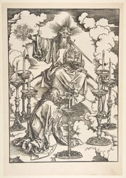 The Vision of the Seven Candlesticks, fra The Apocalypse.n.d.
