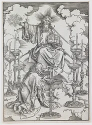 The Vision of the Seven Candlesticks, fra serien "The Apocalypse"
