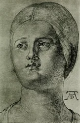 Venetiansk kvinnes hode