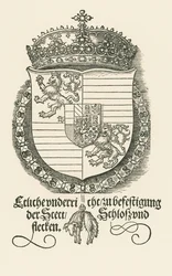 Våpenskjoldet til Ferdinand I, kongen av Böhmen og Ungarn