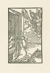 David ber. Illustrasjon til Diurnale sm chorum ecclesie Basilien. Trykt av Johann Bergmann, Basel