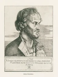 Philipp Melanchthon. 1526 (gravering)
