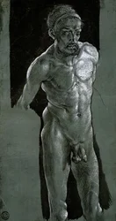 Selvportrett, ca. 1503 (blekk på papir)
