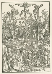 Lille Golgata, ca. 1503–04 (tresnitt)