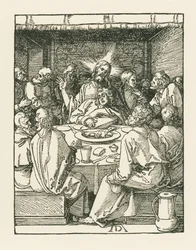 Den siste nattverd, ca. 1508–09 (tresnitt)