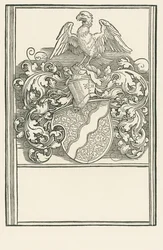 Våpenskjoldet til Michael Behaim, ca. 1518–20 (tresnitt)