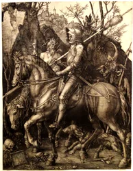 Dürer - Ridder-Døden-og-Djevelen