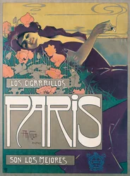 Sigaretter Paris-plakat av Aleardo Villa