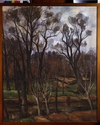 Høst, 1900-tallet (olje på lerret)