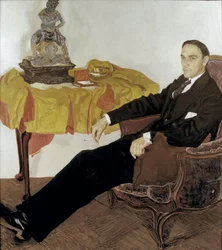 Portrett av Mikhail Ivanovich Tereshchenko 1886-1956, 1911-1914