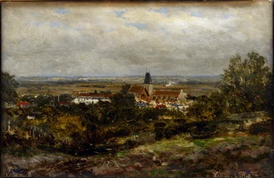 Villiers-le-Bel av Alexei Petrovich Bogolyubov (1824-1896)