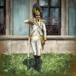 Østerriksk Grenadier 59. linjeregiment, cirka 1809, 2024