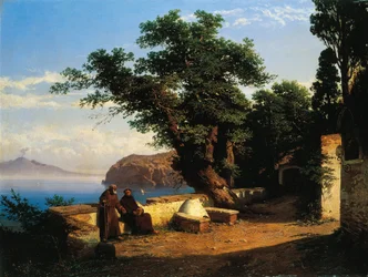 Foran klosteret