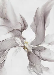 Ethereal Grey Gold Flow