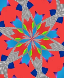 blomster #116,2019,(blandet media)