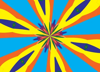 blomster #28,2019,(blandet media)