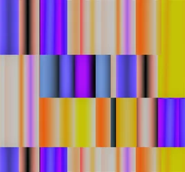 naturen som en TV, 2017, (gradient)