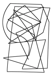 én linje(puls),2019,(tegning)
