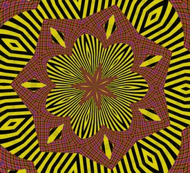 ornament #31,2019,(blandet media)