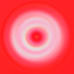 red dot, 2019, (blandet media)