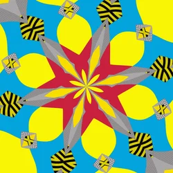 symmetri #11,2019,(blandet media)