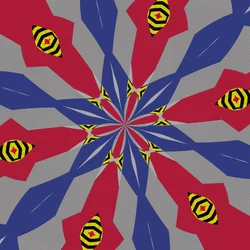 symmetri #2,2019,(blandet media)