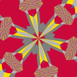 symmetri #23,2019,(blandet media)