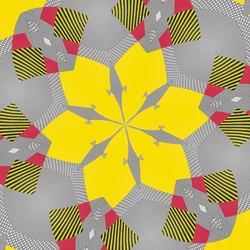 symmetri #9,2019,(blandet media)