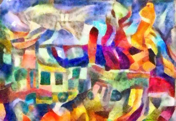 under solen, 2017, (blandet media)