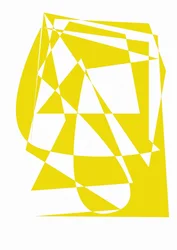 gul, 2018, (blandet media)