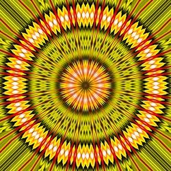 gult øye, 2019, (digitalt)