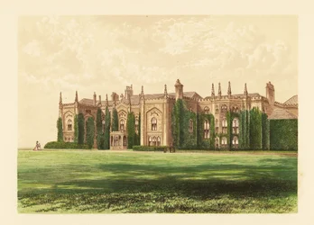 Combermere Abbey, Shropshire, England.
