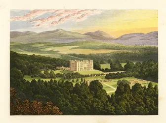 Drumlanrig Castle, Dumfriesshire, Skottland.