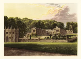 Lanhydrock House, Cornwall, England.