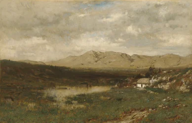 Utsikt i County Kerry, ca. 1875.