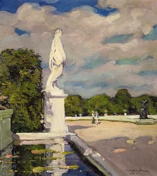 På terrassen, Versailles
