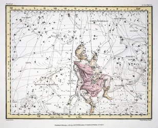 The Constellations (Plate IV) Auriga, Camelopaardalis, Telescopium Herschelli, fra 