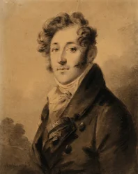 Portrett av Konstantin Yakovlevich Bulgakov 1782-1835, 1800-tallet