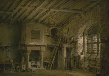 Scenedesign for Heart of Midlothian; The Tolbooth