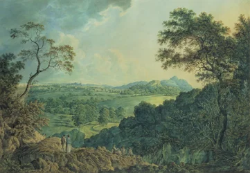 Utsikt over Edinburgh fra Corstorphine Hill