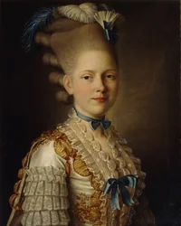 Portrett av Contesse H. Obolenskaya, CA 1776