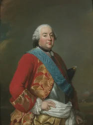 Portrett av Louis Philippe I (1725-1785), Duce de Orleans, av Roslin, Alexander (Alexandre) (1718-1793). Olje på lerret, ca 1770. Mål : 116x88 cm. Nationalmuseum Stockholm